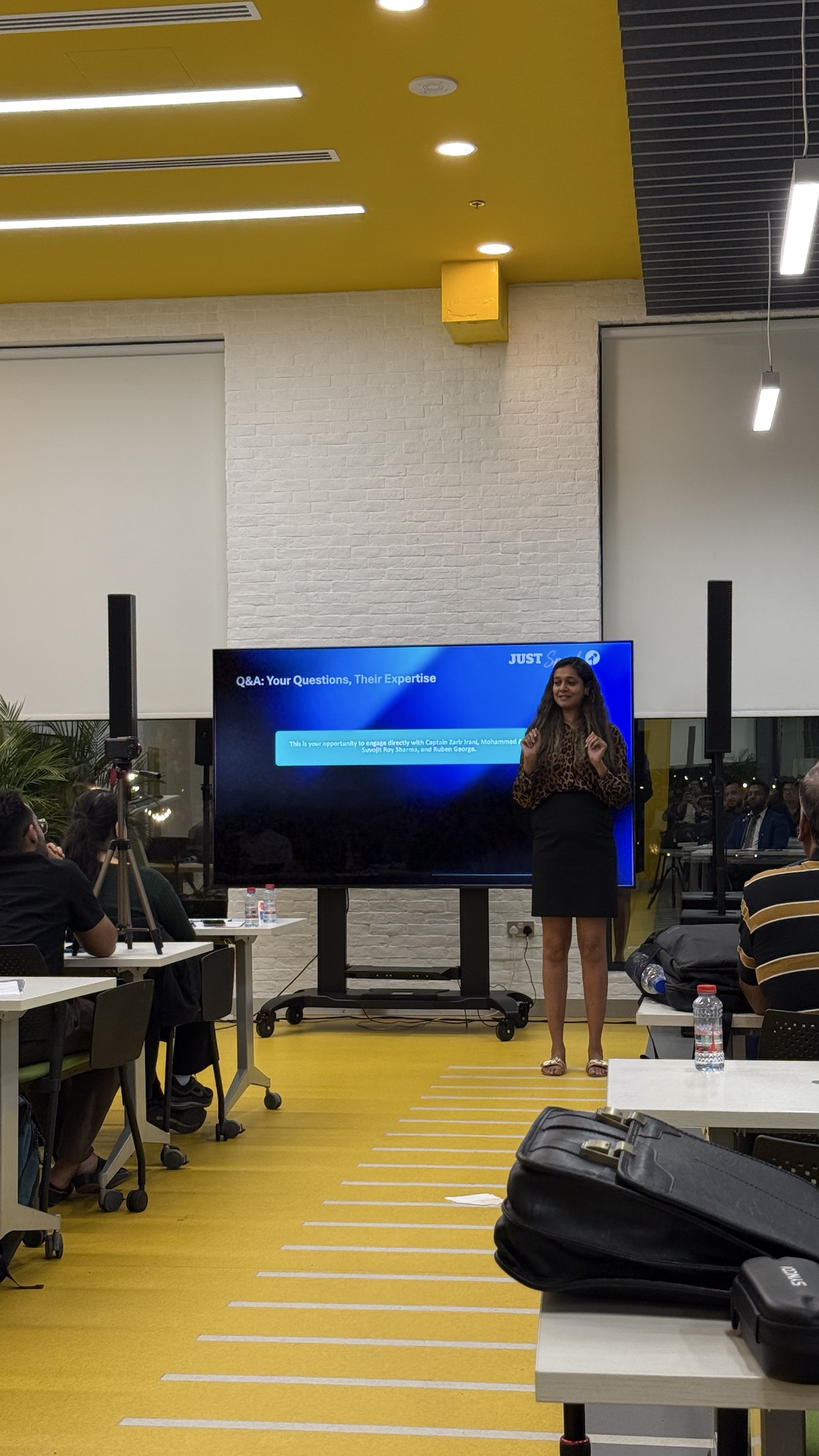Moment from the Cybersecurity for Everyone event at In5Tech, Dubai