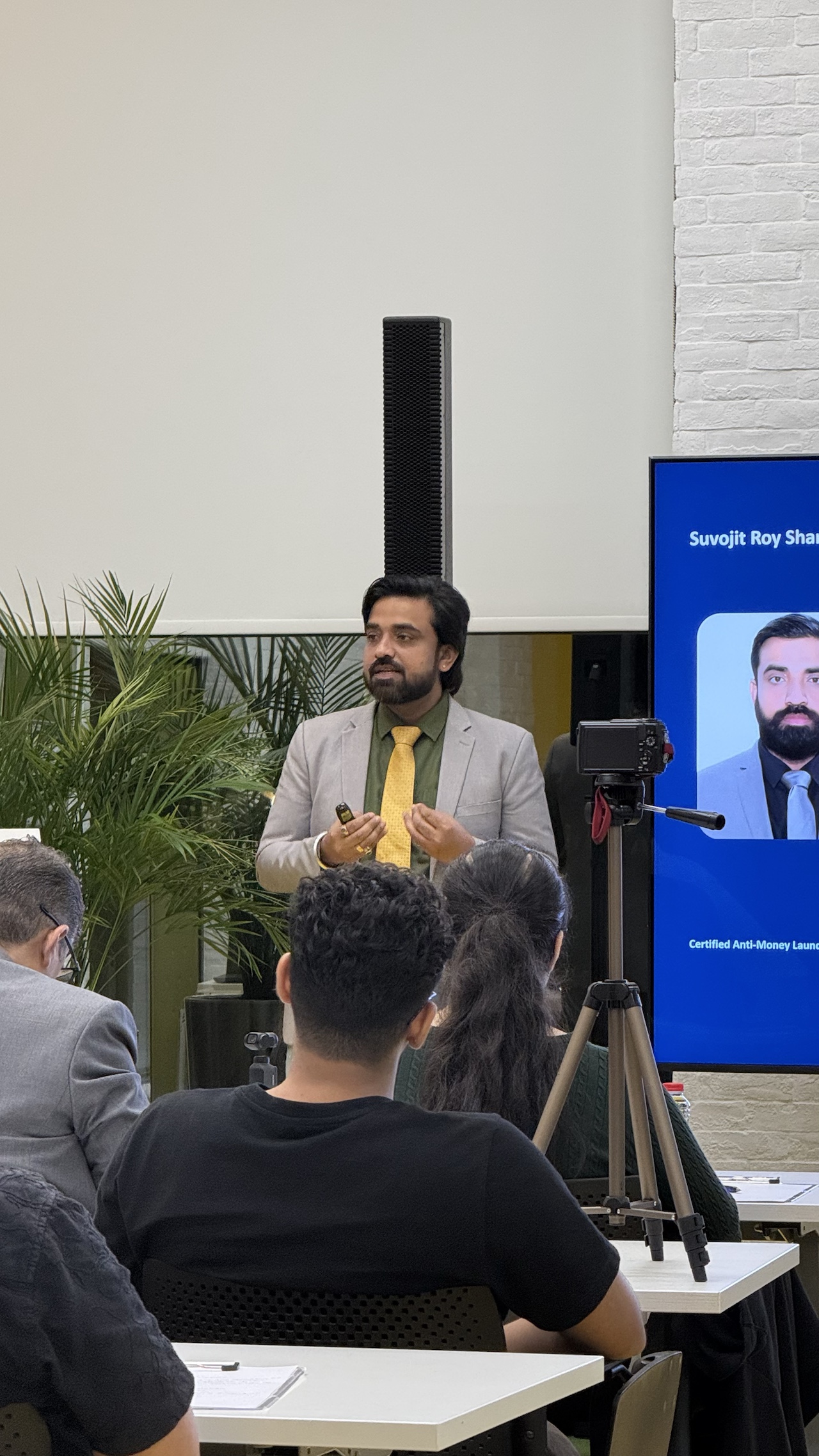 Moment from the Cybersecurity for Everyone event at In5Tech, Dubai